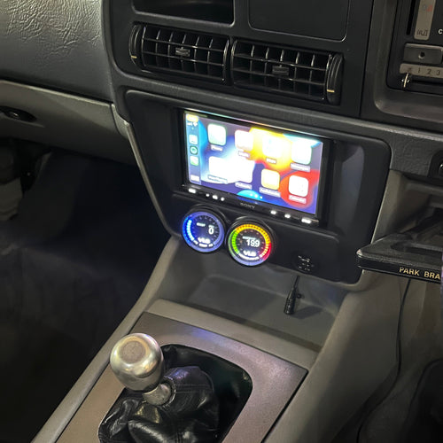 EA-ED Double DIN, 2x Gauge